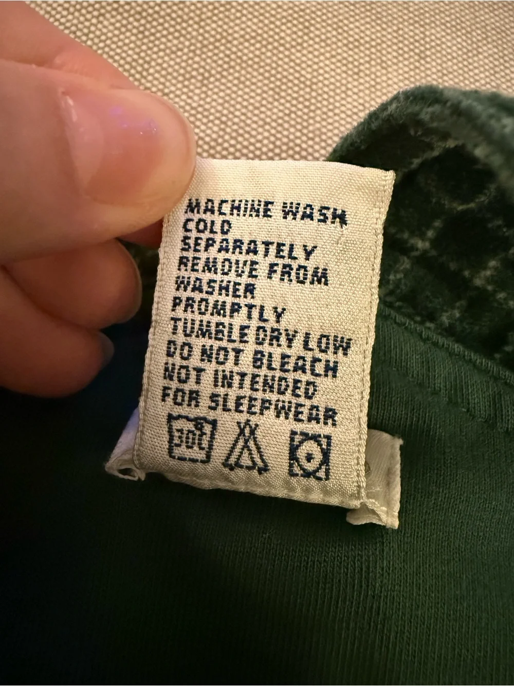 90s Green Plaid Corduroy Overalls for Baby